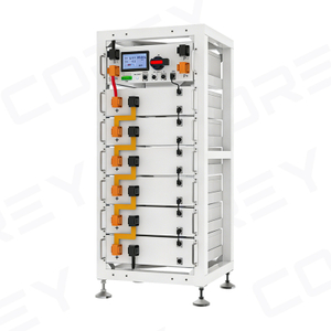 15,36 kWh bis 61,44 kWh Rackmodul-Hochspannungsbatterie-Energiespeichersystem